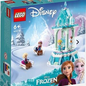 LEGO Disney Frozen Anna & Elsa’s Magical Carousel 43218 Building Set, 175 Pieces